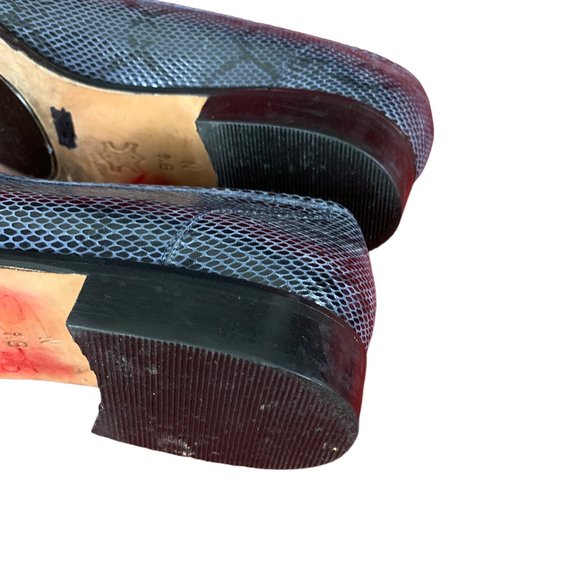 DINO MONTE European Exotic Leather Loafers for Women (Size 8 1/2 N) - Picture 4 of 5